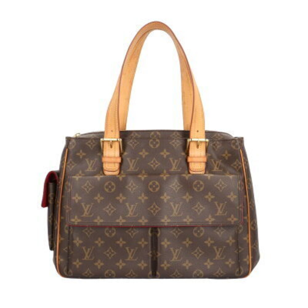 Louis Vuitton Multiplicit Monogram Shoulder Bag Canvas Brown
